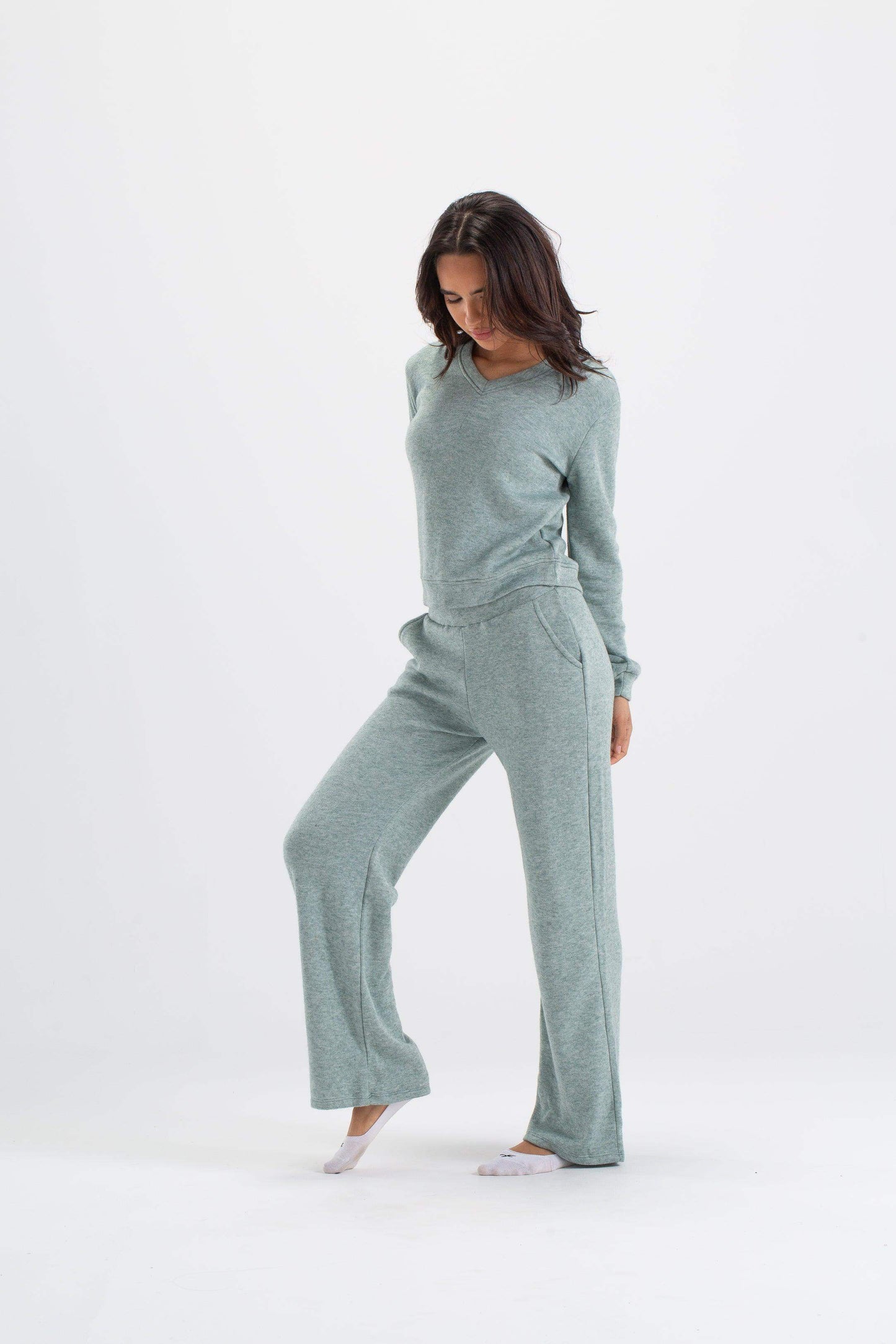 Heather V-Neck Pyjama Set - Carina - ÙƒØ§Ø±ÙŠÙ†Ø§