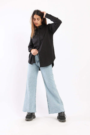 High Low Classic Shirt - Carina - ÙƒØ§Ø±ÙŠÙ†Ø§