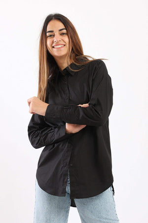 High Low Classic Shirt - Carina - ÙƒØ§Ø±ÙŠÙ†Ø§