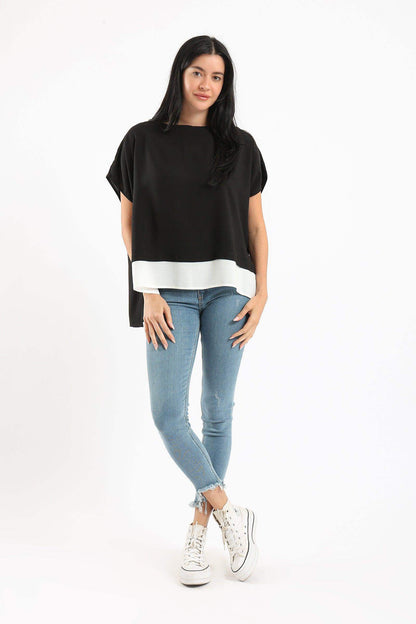 High Low Design Blouse - Carina - ÙƒØ§Ø±ÙŠÙ†Ø§