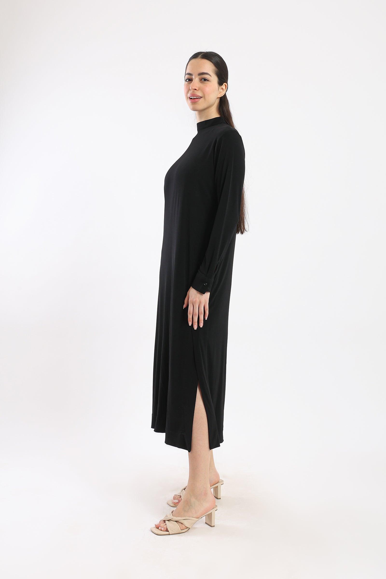 High Neck Comfy Dress - Clue Wear