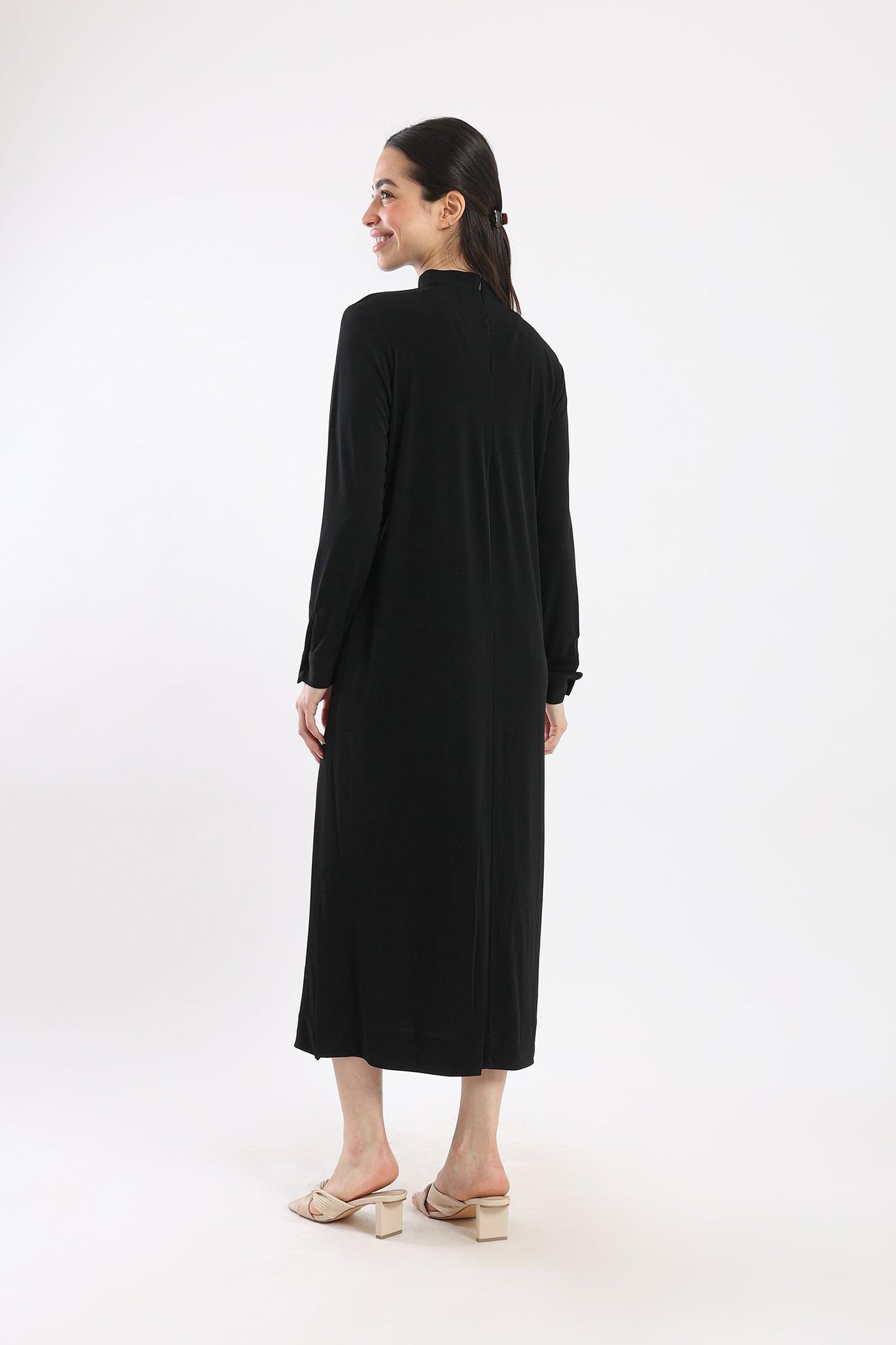 High Neck Comfy Dress - Clue Wear