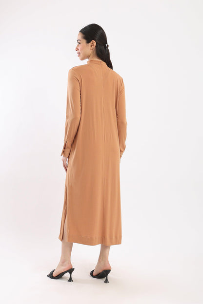 High Neck Comfy Dress - Clue Wear