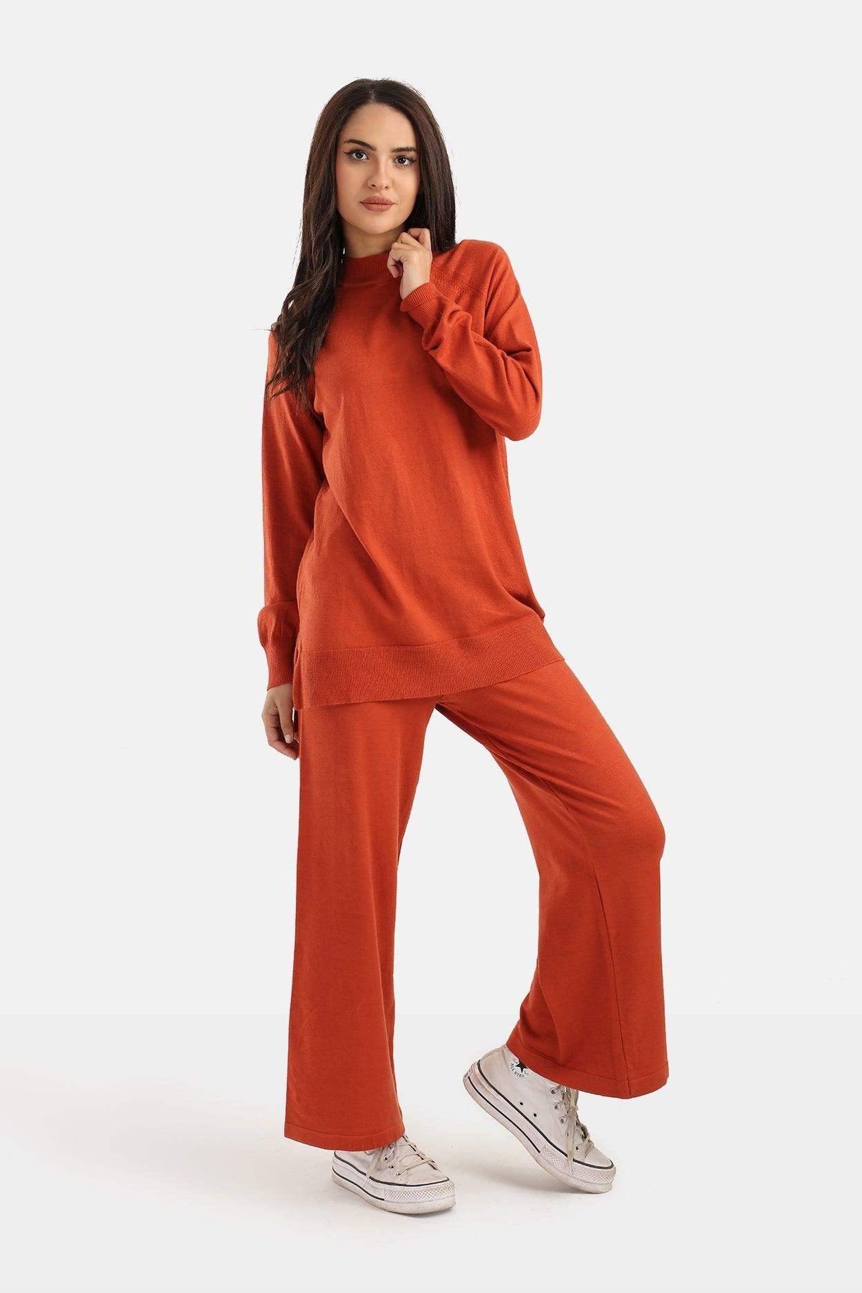 High Neck Lounge Wear Set - Carina - ÙƒØ§Ø±ÙŠÙ†Ø§