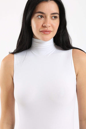 High Neck Sleeveless Bodysuit - Carina - ÙƒØ§Ø±ÙŠÙ†Ø§