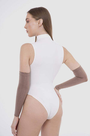 High Neck Sleeveless Bodysuit - Carina - ÙƒØ§Ø±ÙŠÙ†Ø§