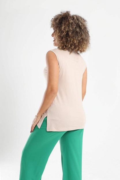 High Neck Sleeveless Top - Carina - ÙƒØ§Ø±ÙŠÙ†Ø§