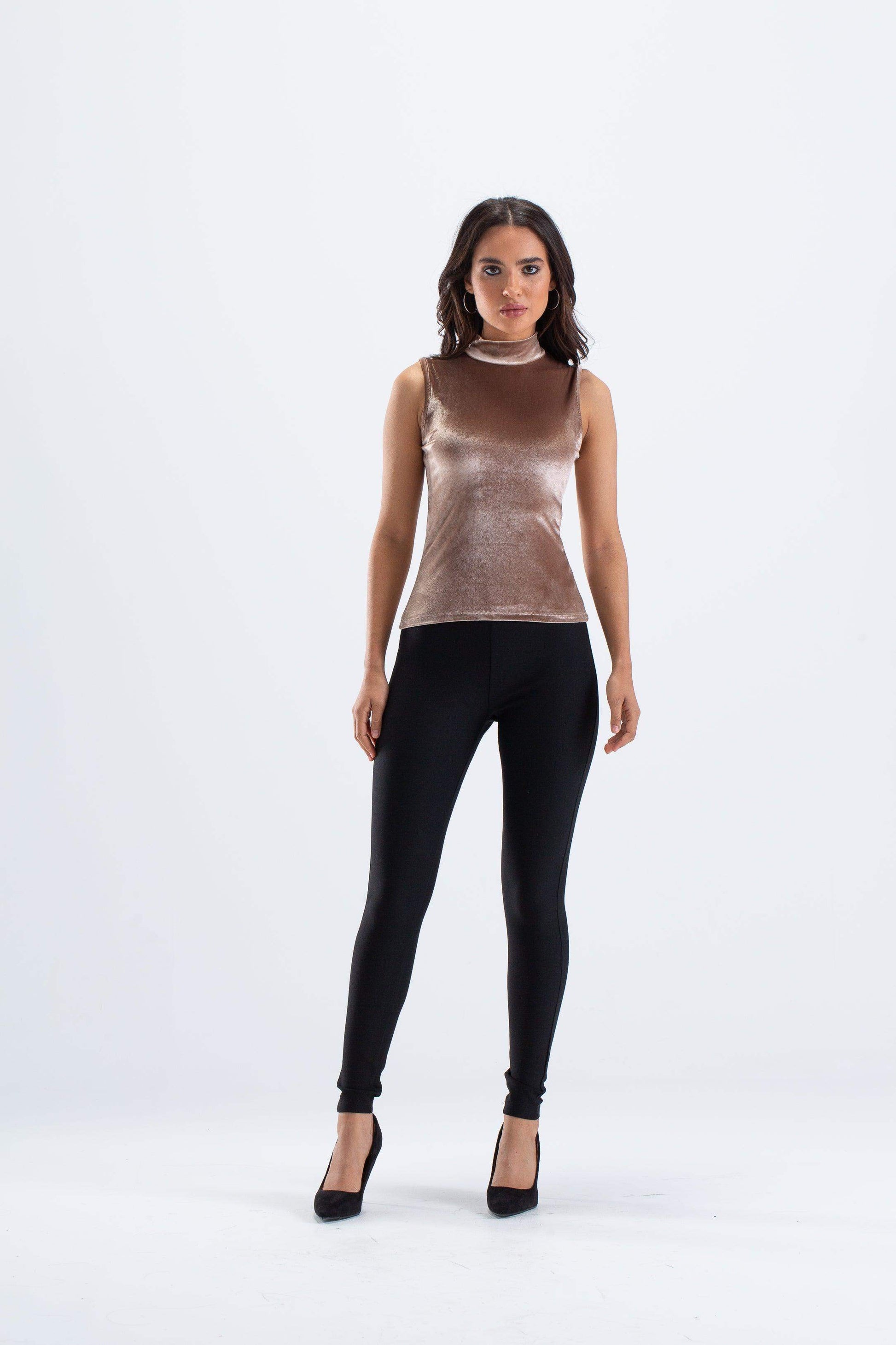 High Neck Sleeveless Top - Carina - ÙƒØ§Ø±ÙŠÙ†Ø§