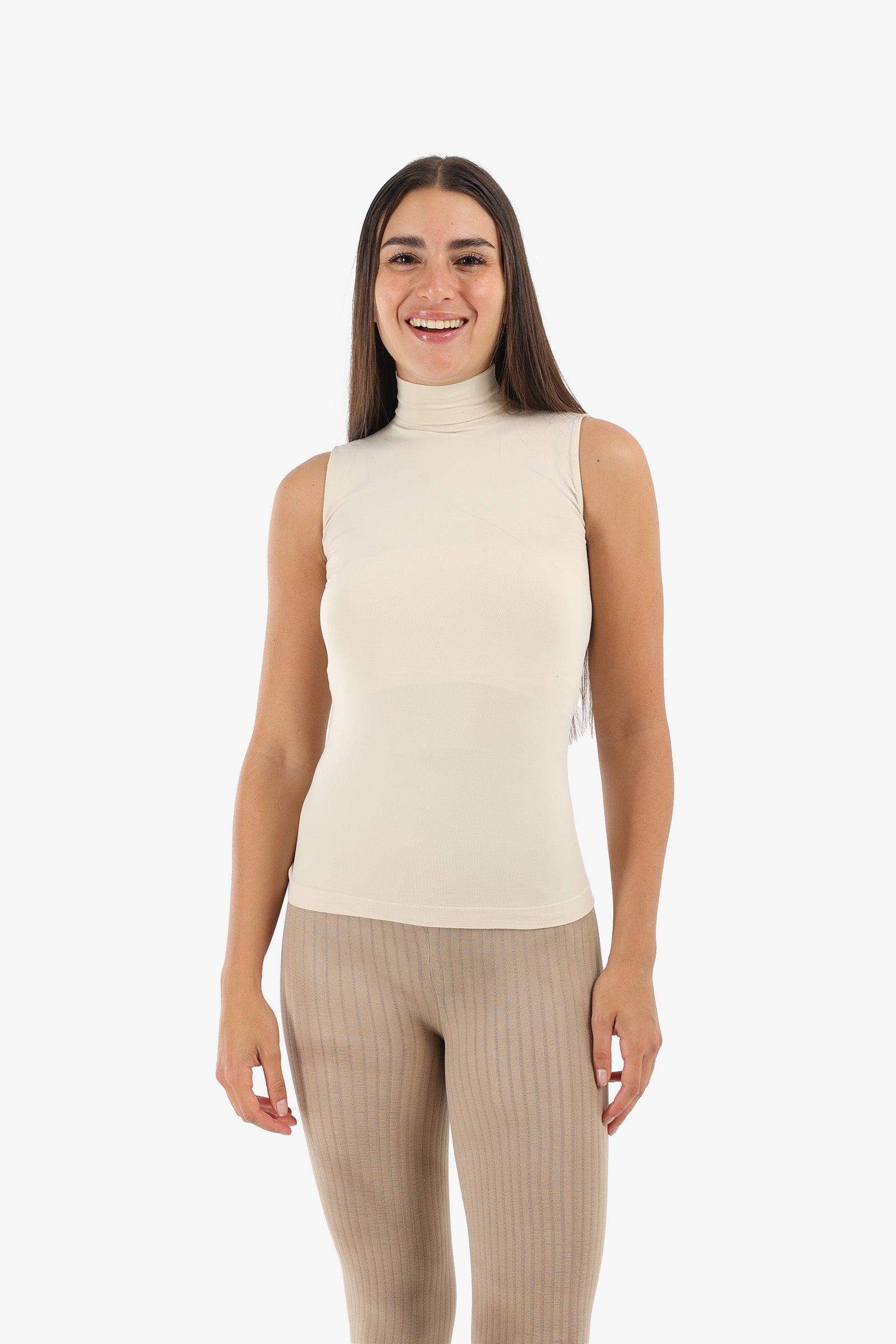 High Neck Sleeveless Top - Carina - ÙƒØ§Ø±ÙŠÙ†Ø§