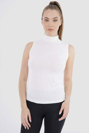 High Neck Sleeveless Top - Carina - ÙƒØ§Ø±ÙŠÙ†Ø§
