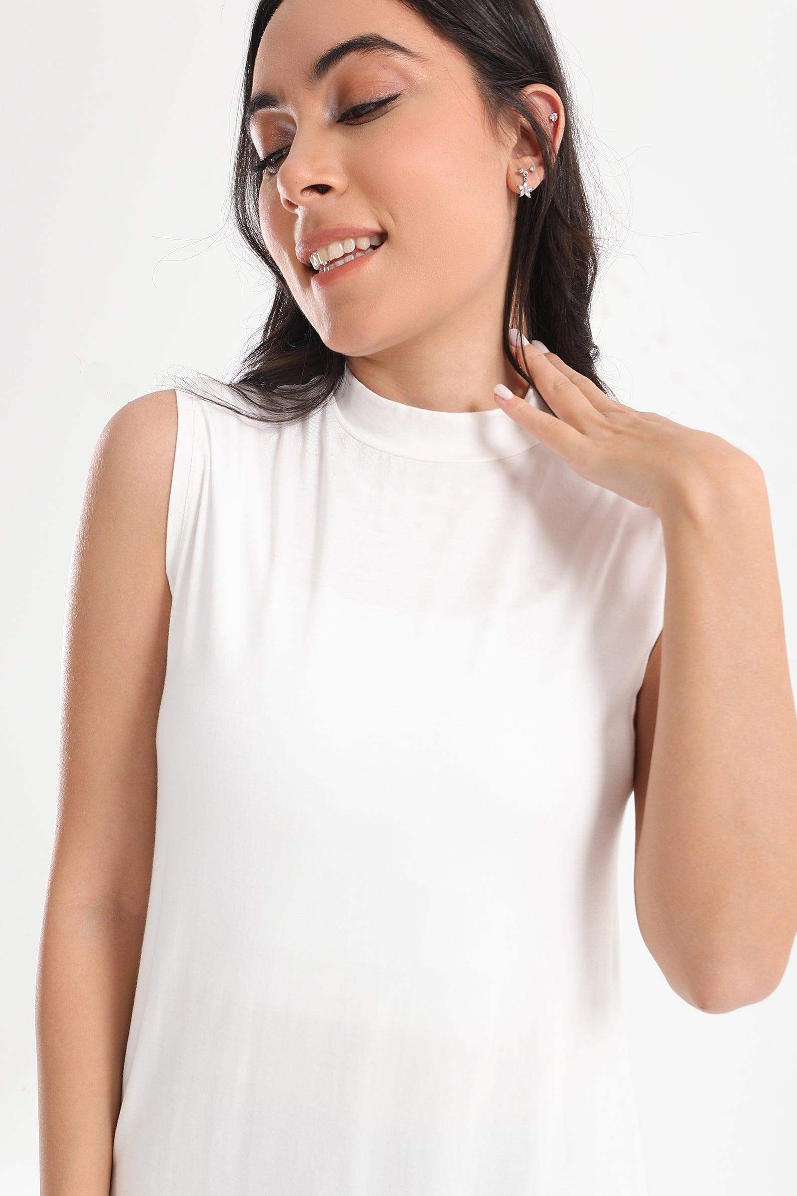 High Neck Sleeveless Top - Carina - ÙƒØ§Ø±ÙŠÙ†Ø§