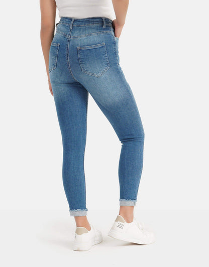 High Rise Skinny Jeans - Carina - ÙƒØ§Ø±ÙŠÙ†Ø§