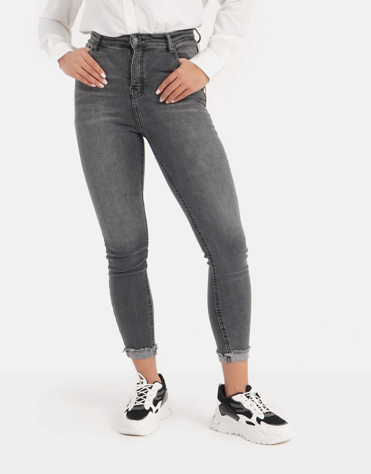 High Rise Skinny Jeans - Carina - ÙƒØ§Ø±ÙŠÙ†Ø§