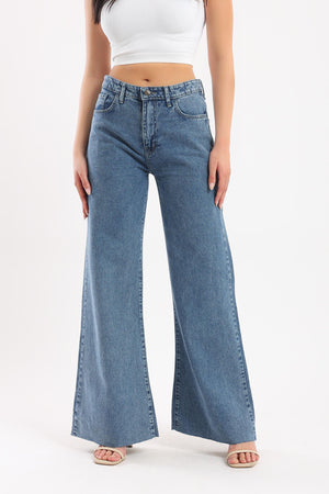 High Rise Wide Jeans - Clue Wear