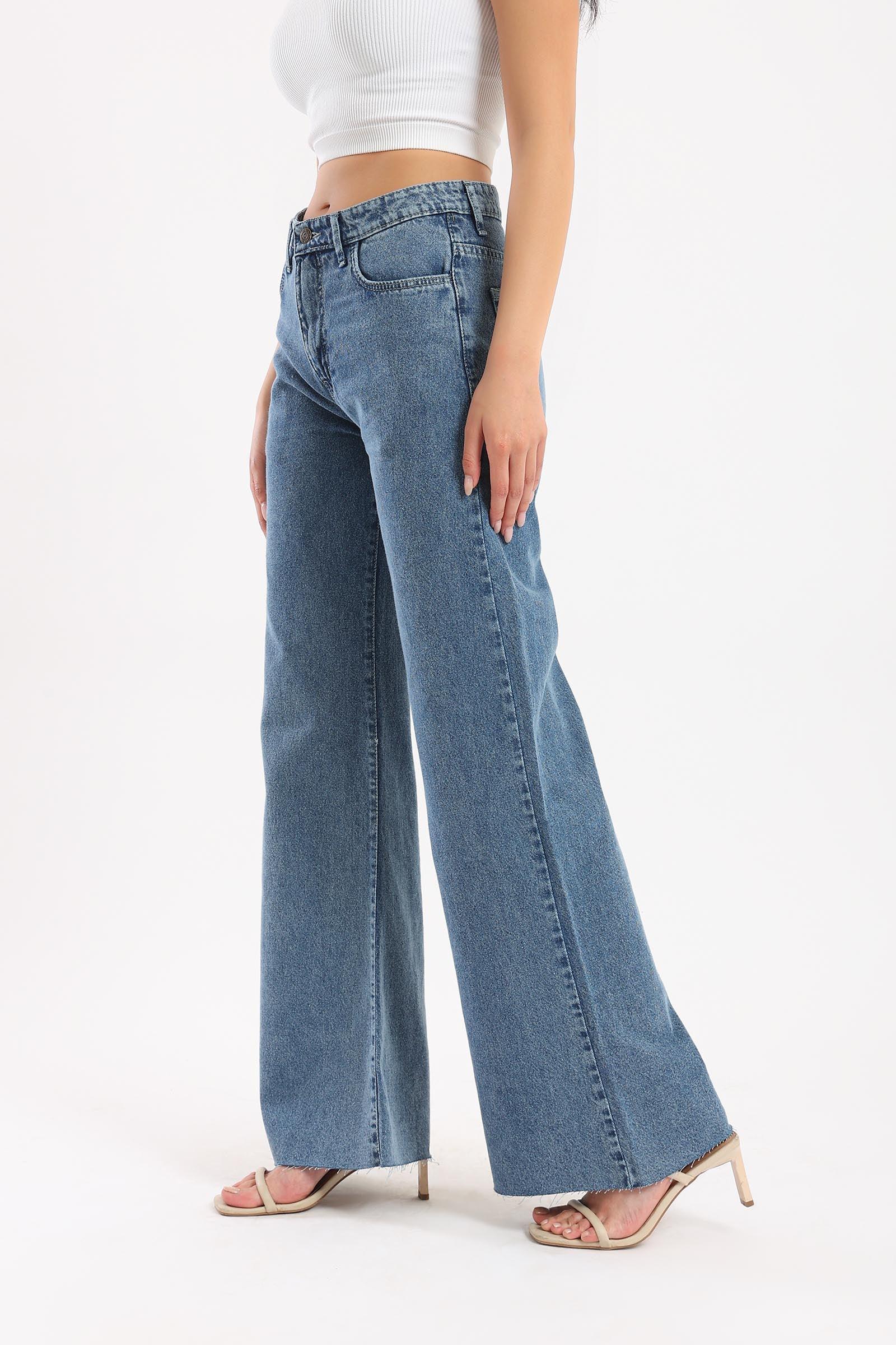 High Rise Wide Jeans - Clue Wear