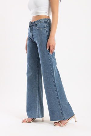 High Rise Wide Jeans - Clue Wear