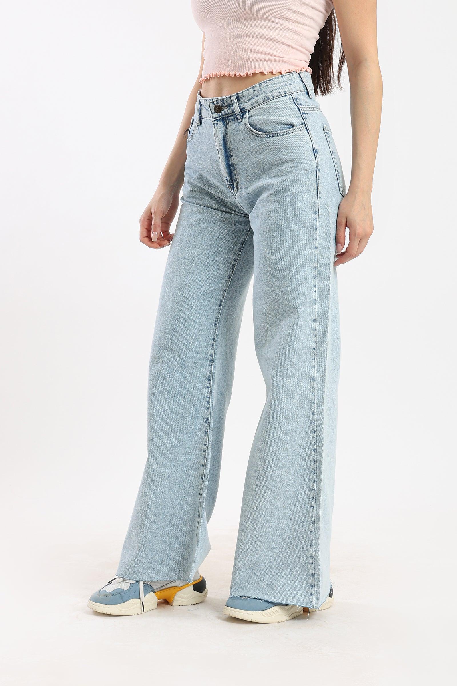 High Rise Wide Jeans - Clue Wear