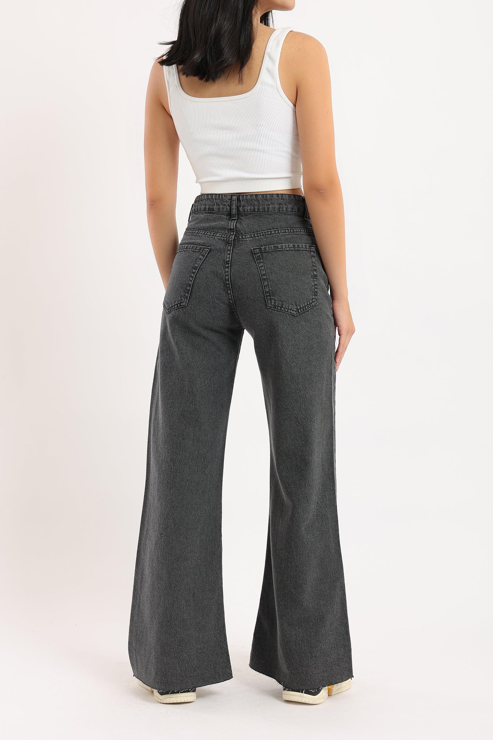 High Rise Wide Jeans - Clue Wear