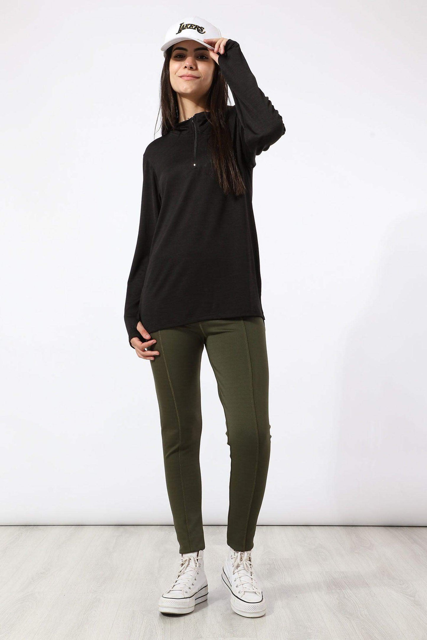 High Waist Breathable Leggings - Carina - ÙƒØ§Ø±ÙŠÙ†Ø§