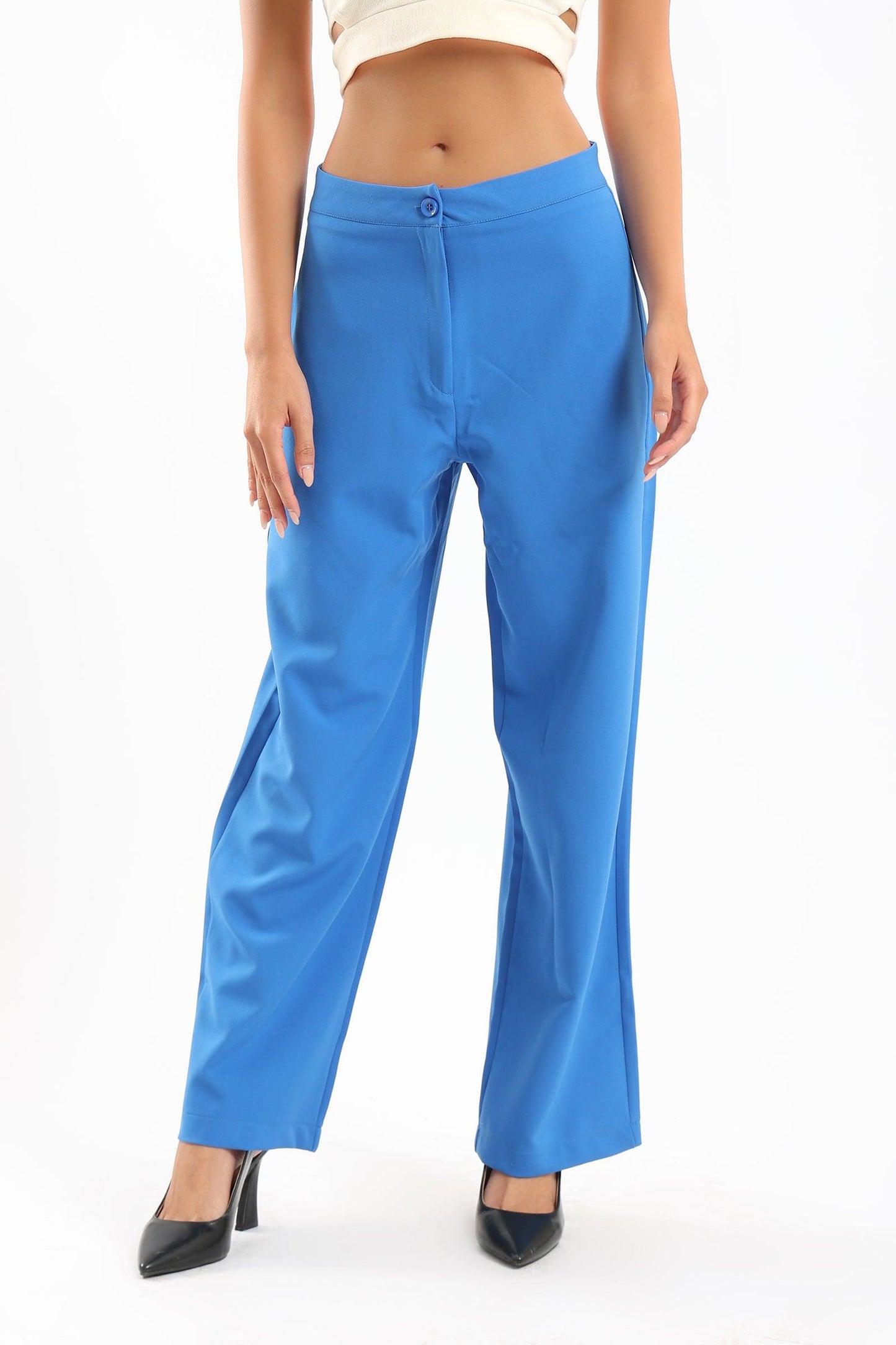 High Waist Classic Pants - Clue Wear