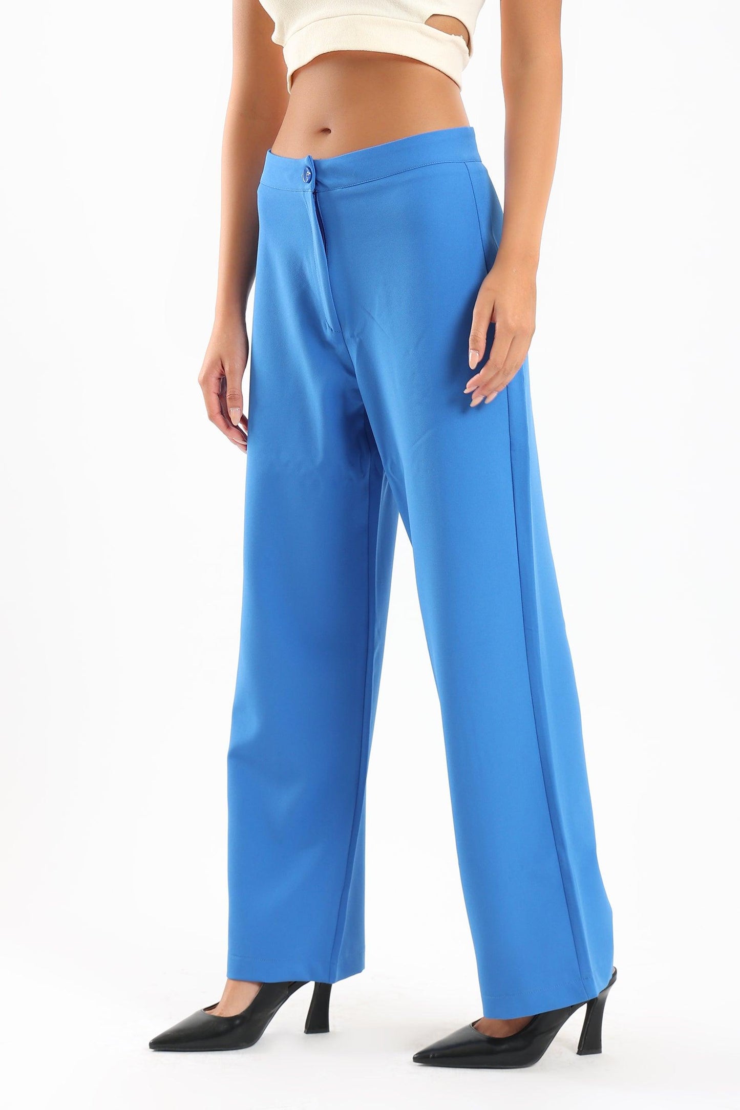 High Waist Classic Pants - Clue Wear