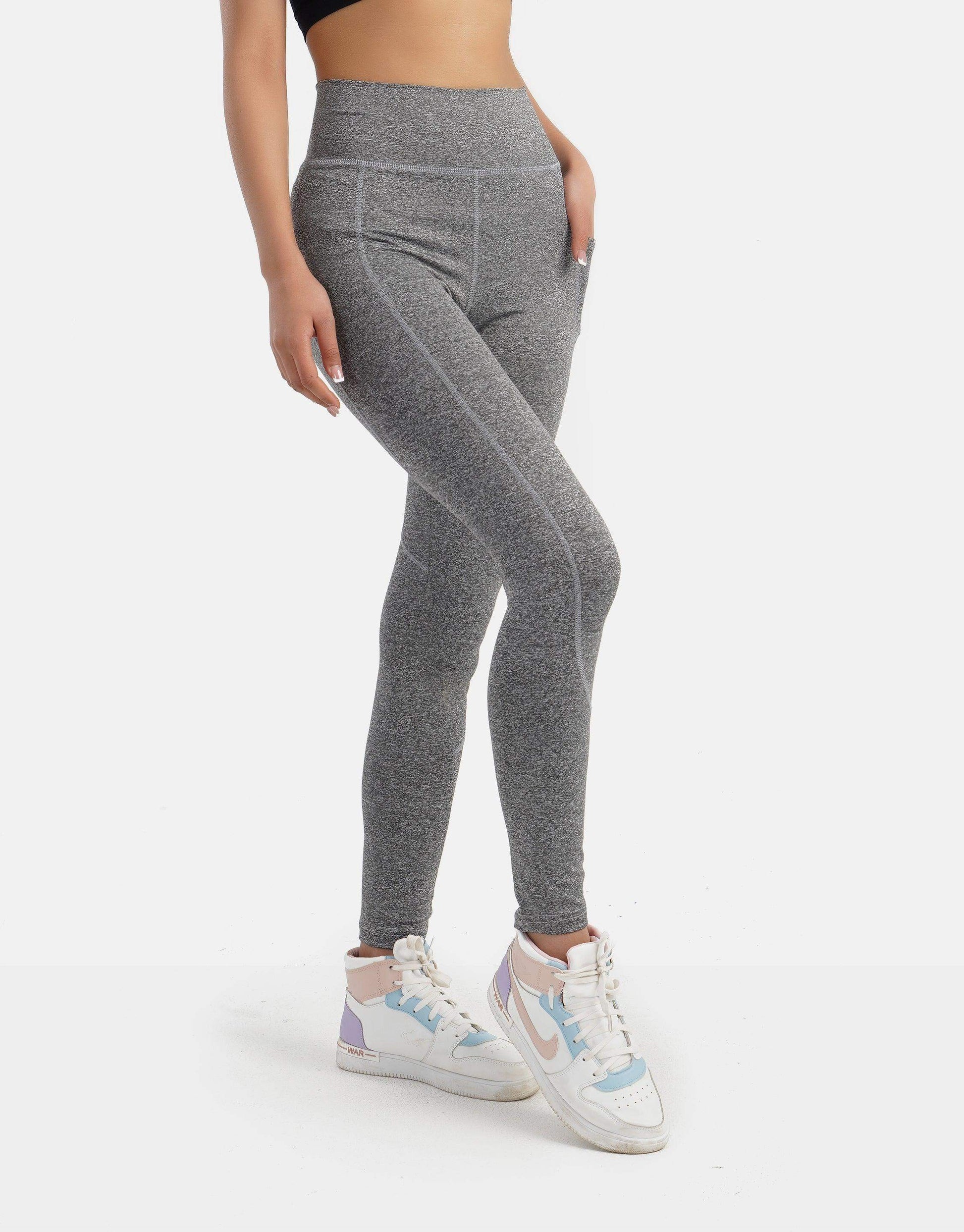 High Waist Heather Leggings - Carina - ÙƒØ§Ø±ÙŠÙ†Ø§