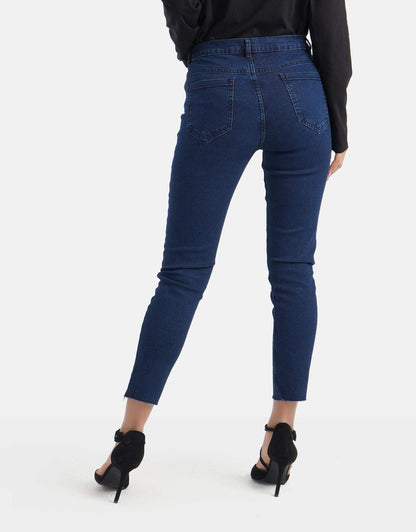 High Waist Jeans Pants - Carina - ÙƒØ§Ø±ÙŠÙ†Ø§