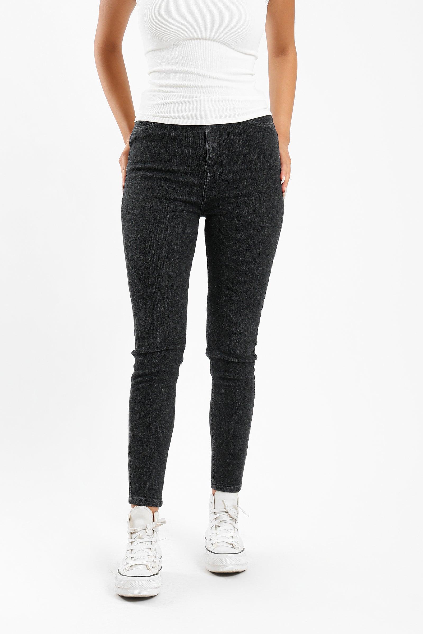 High Waist Skinny Jeans - Clue Wear