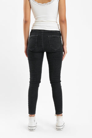 High Waist Skinny Jeans - Clue Wear