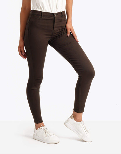 High Waist Skinny Leggings - Carina - ÙƒØ§Ø±ÙŠÙ†Ø§