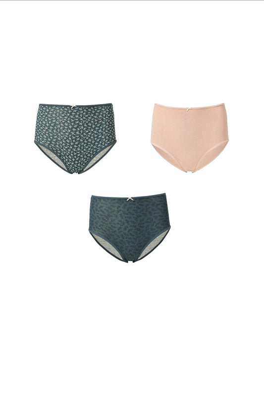 High Waisted Briefs - Pack of 3 - Carina - ÙƒØ§Ø±ÙŠÙ†Ø§