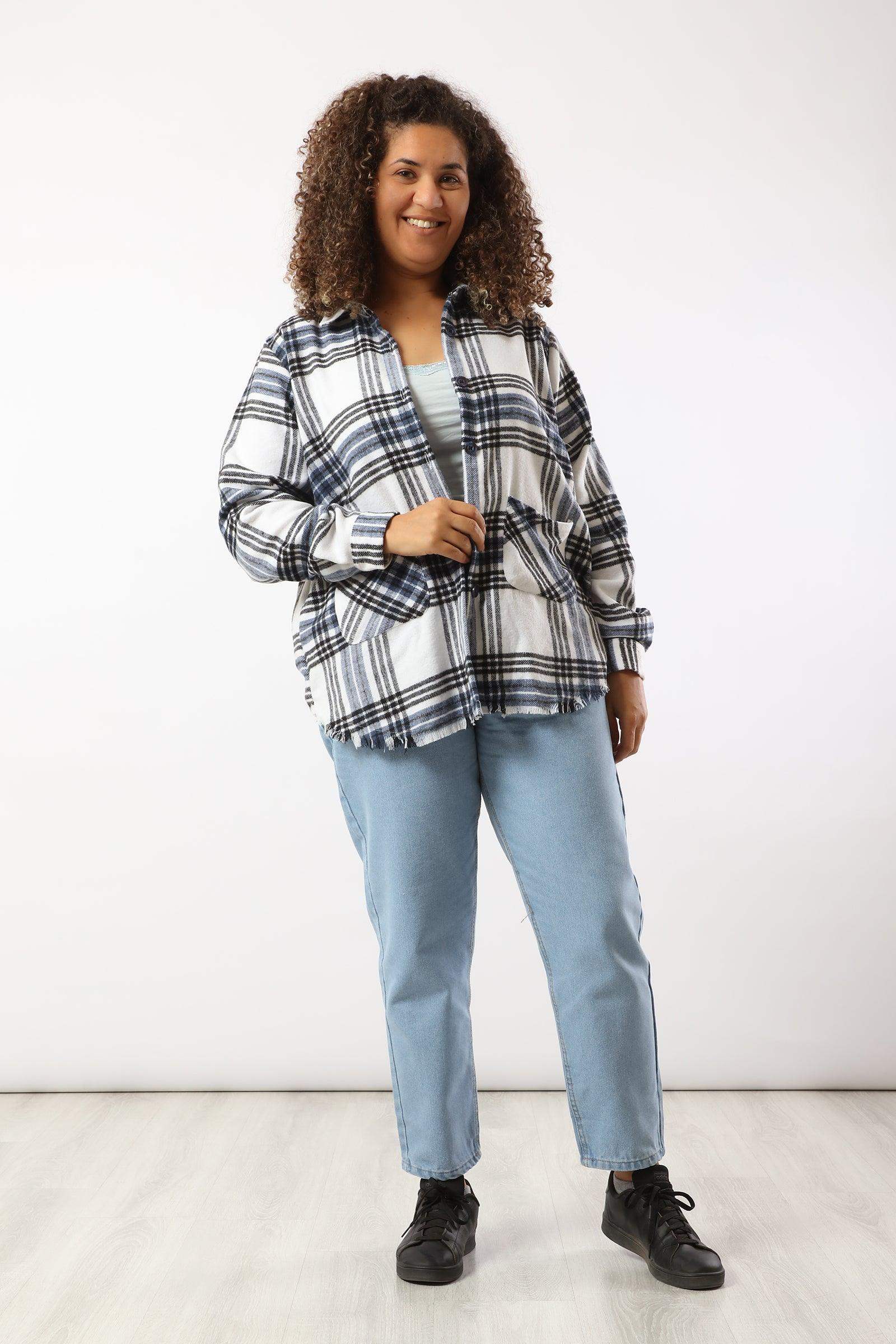 High Waisted Mom Jeans - Carina - ÙƒØ§Ø±ÙŠÙ†Ø§