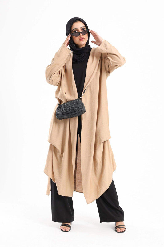 Hooded Draped Lounge Kimono - Carina - ÙƒØ§Ø±ÙŠÙ†Ø§