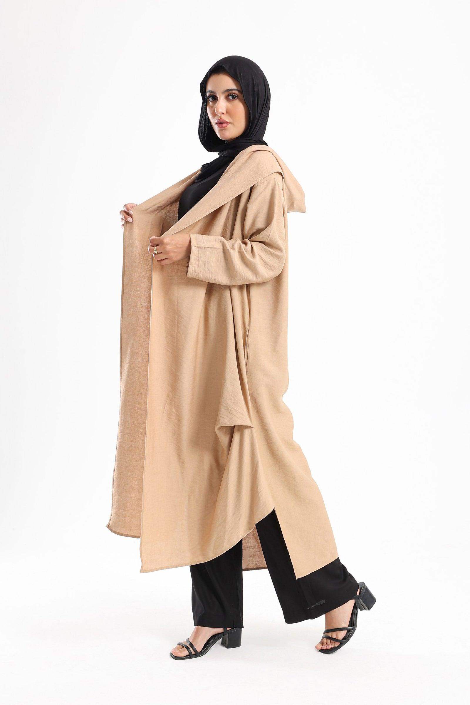 Hooded Draped Lounge Kimono - Carina - ÙƒØ§Ø±ÙŠÙ†Ø§