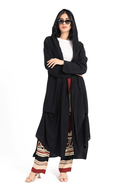 Hooded Draped Lounge Kimono - Carina - ÙƒØ§Ø±ÙŠÙ†Ø§