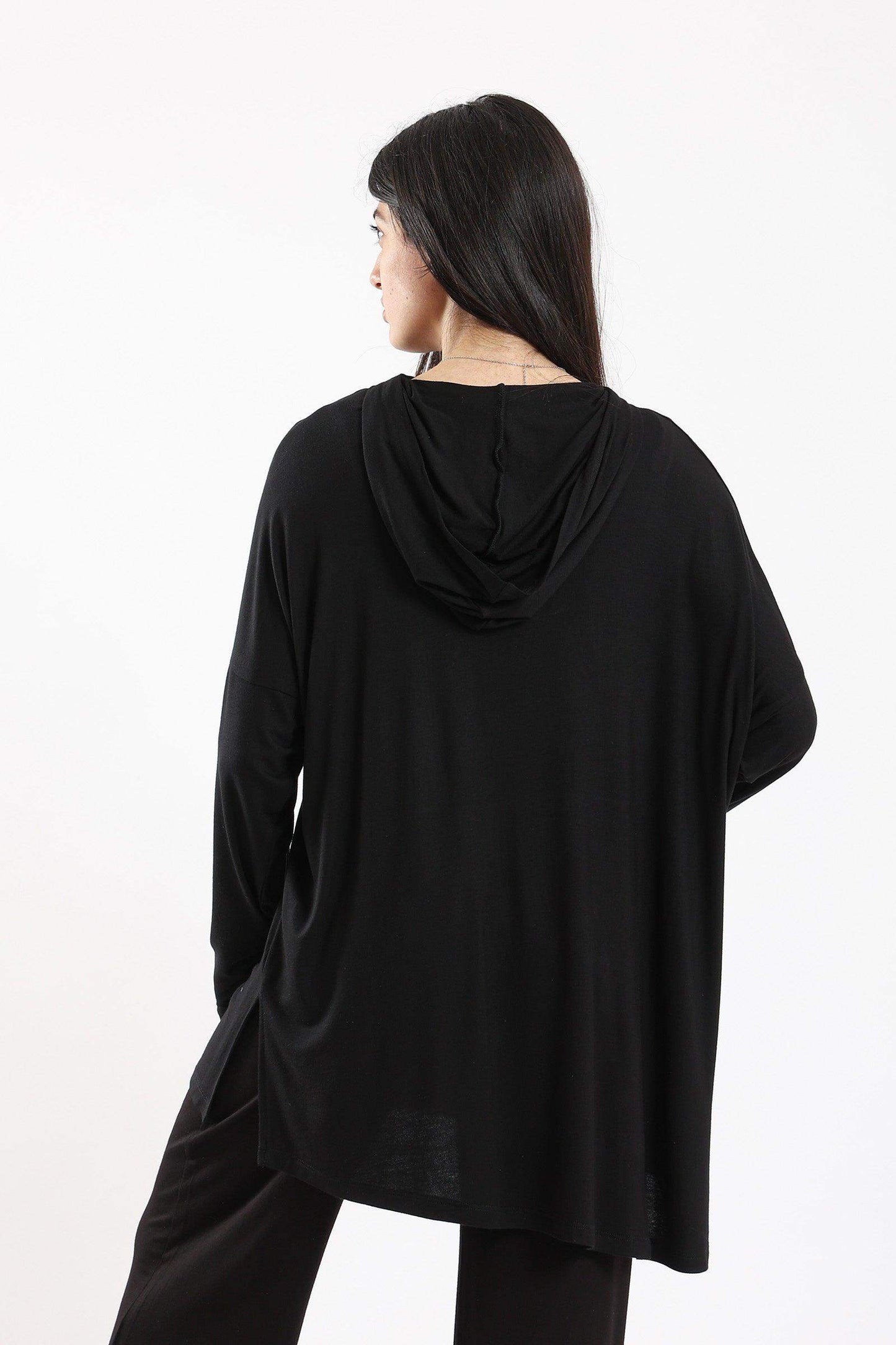 Hooded Plain Lounge Top - Carina - ÙƒØ§Ø±ÙŠÙ†Ø§