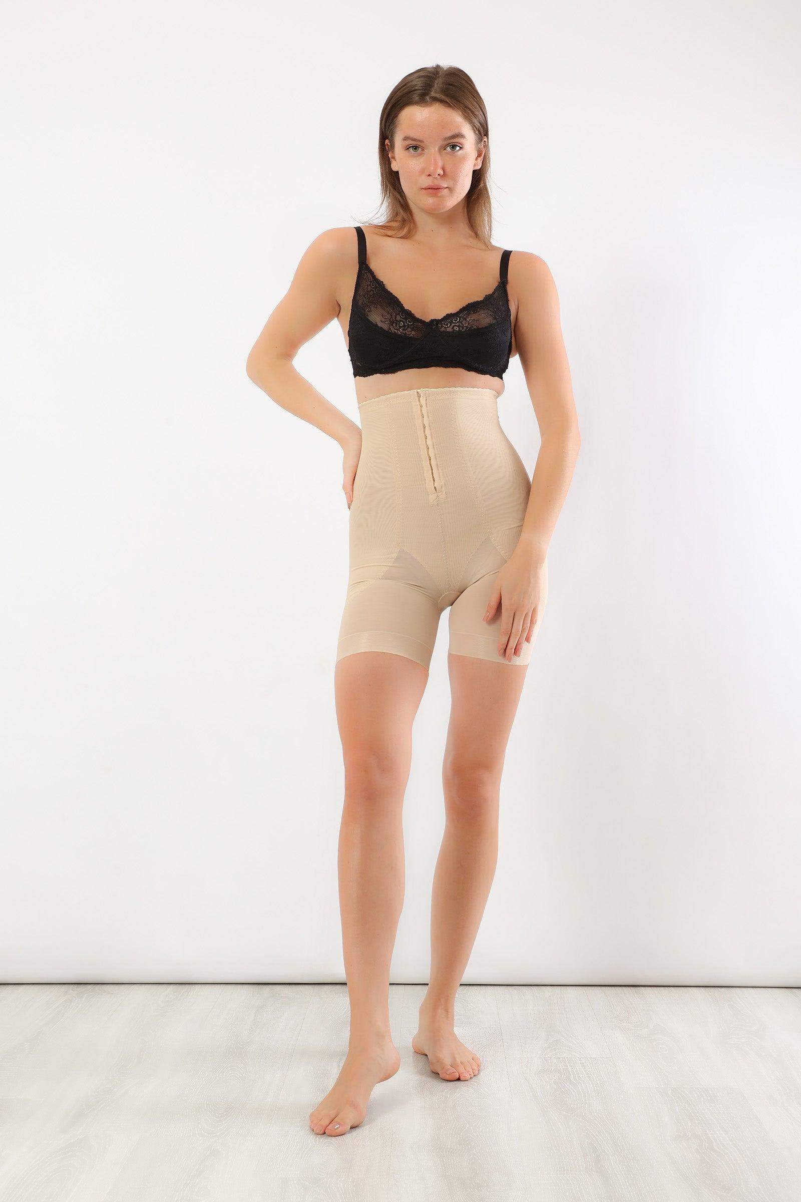 Hook & Eye Closure Slimming Shorts - Carina - ÙƒØ§Ø±ÙŠÙ†Ø§