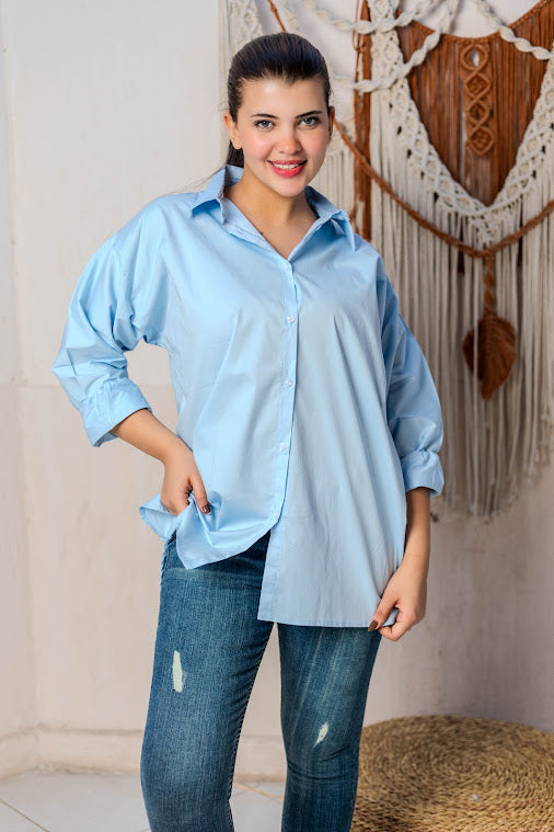 Long Puff Sleeve Shirt