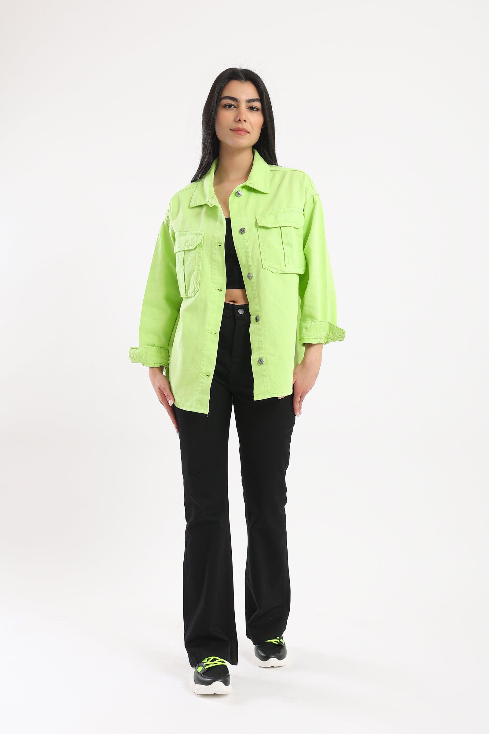 Jacket with Chest Front Pockets - Clue-wear