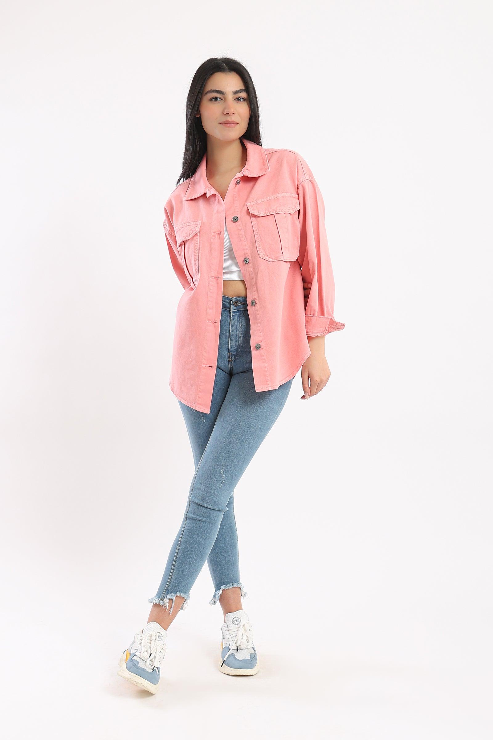 Jacket with Chest Front Pockets - Clue-wear
