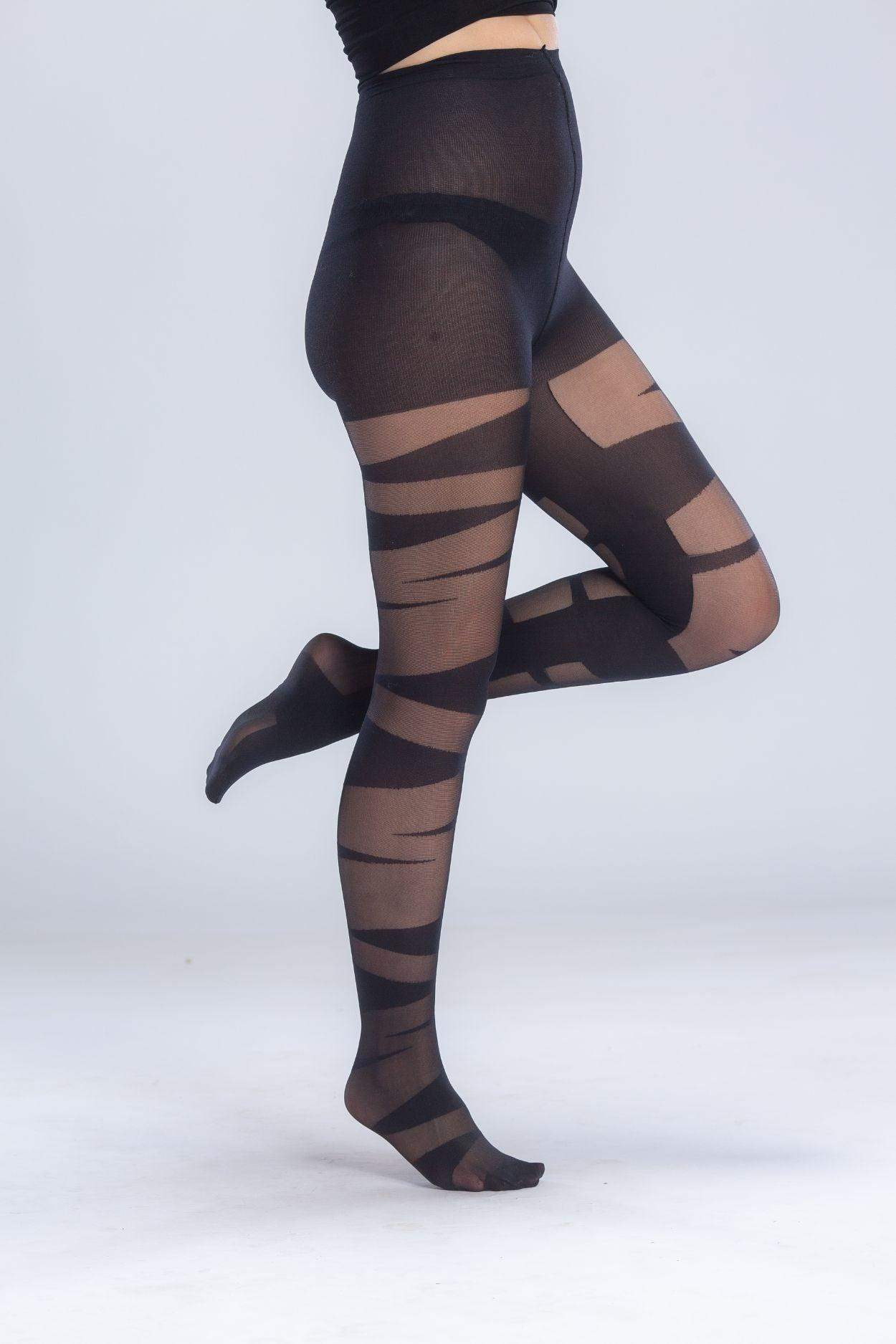 Jacquard Patterned Pantyhose - Carina - ÙƒØ§Ø±ÙŠÙ†Ø§