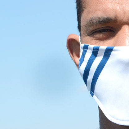 Polyester Printed Face Mask – Real Madrid Edition