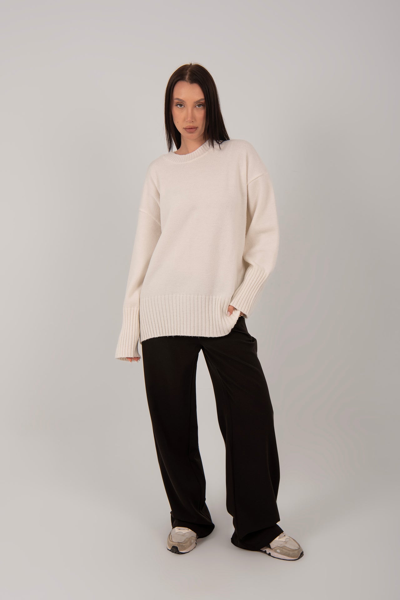 Oversized Soft Knitted Pullover