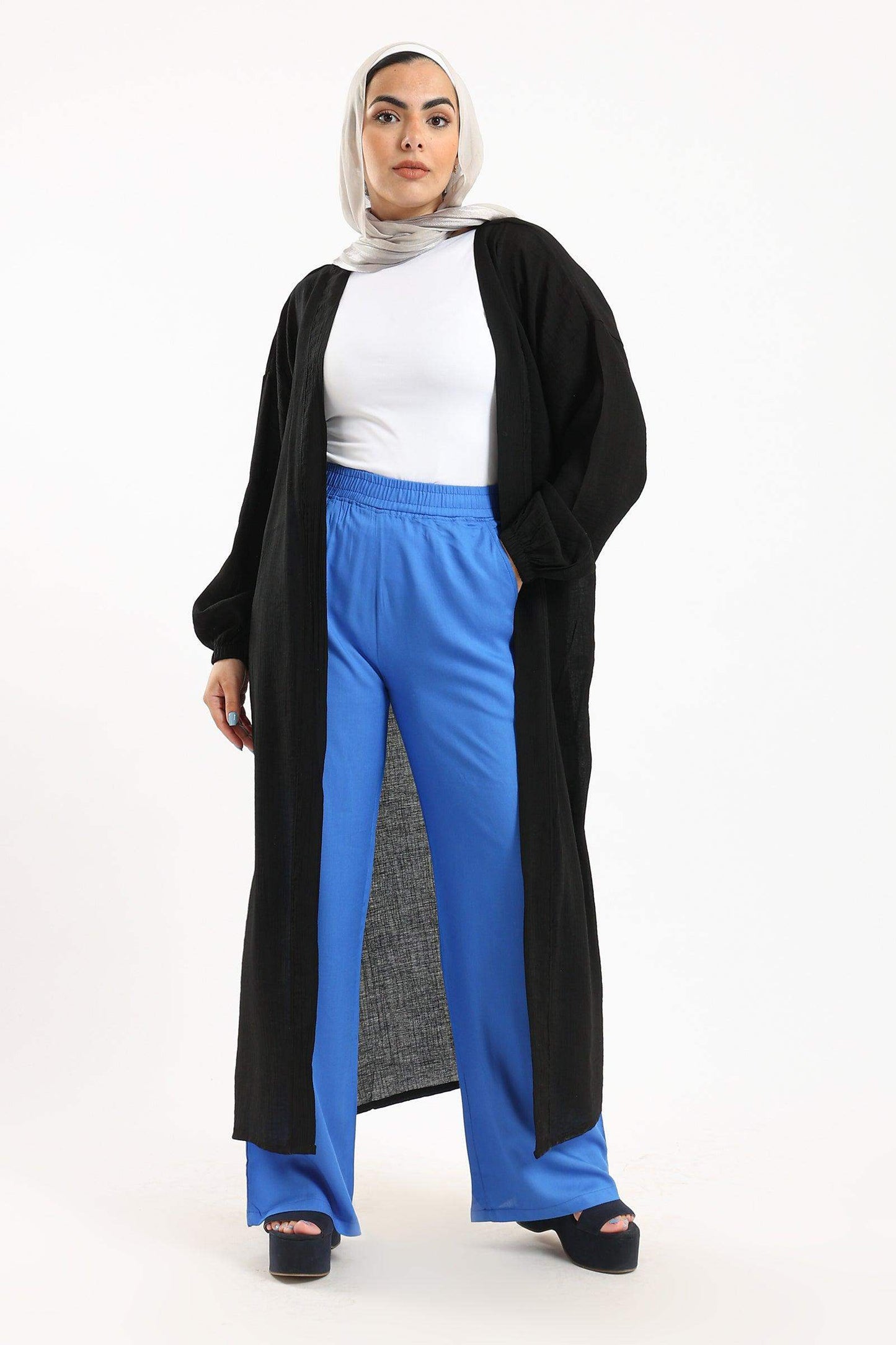 Kimono with Elasticated Cuffs - Carina - ÙƒØ§Ø±ÙŠÙ†Ø§