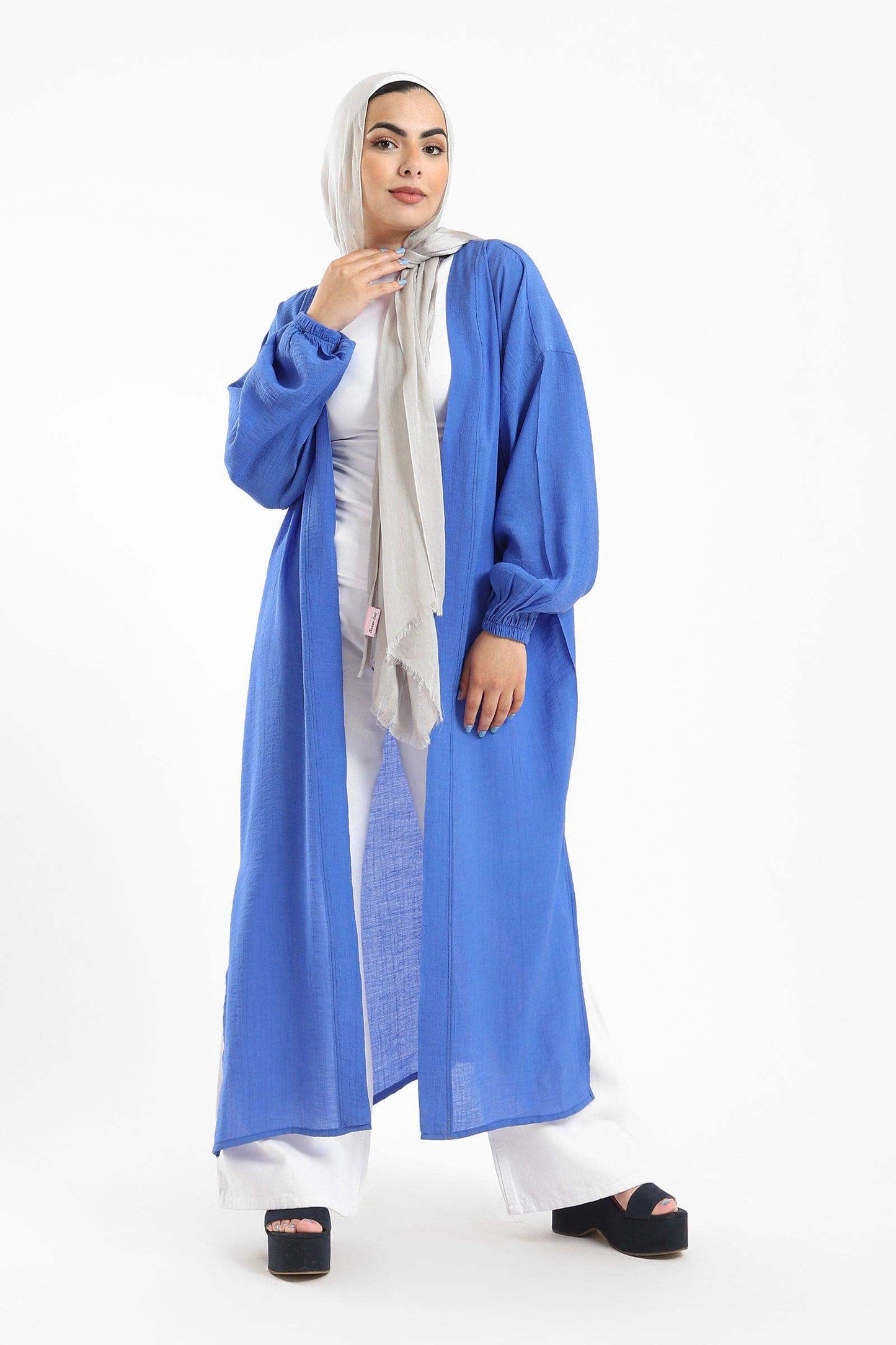 Kimono with Elasticated Cuffs - Carina - ÙƒØ§Ø±ÙŠÙ†Ø§