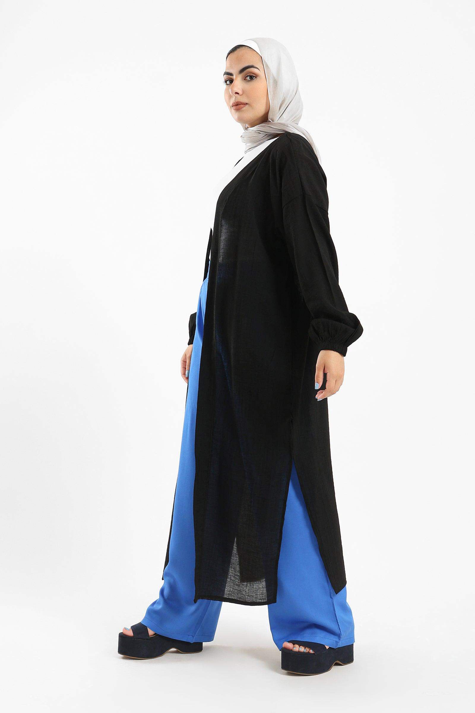 Kimono with Elasticated Cuffs - Carina - ÙƒØ§Ø±ÙŠÙ†Ø§