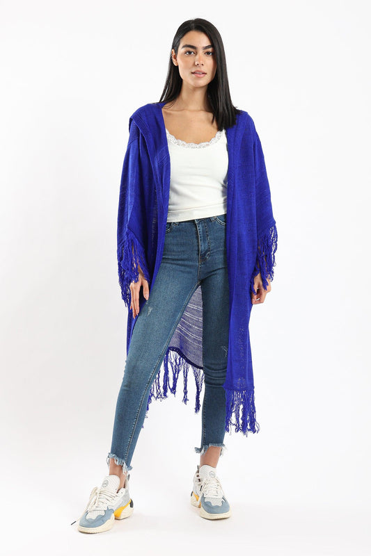 Kimono with Fringes Hems - Clue Wear