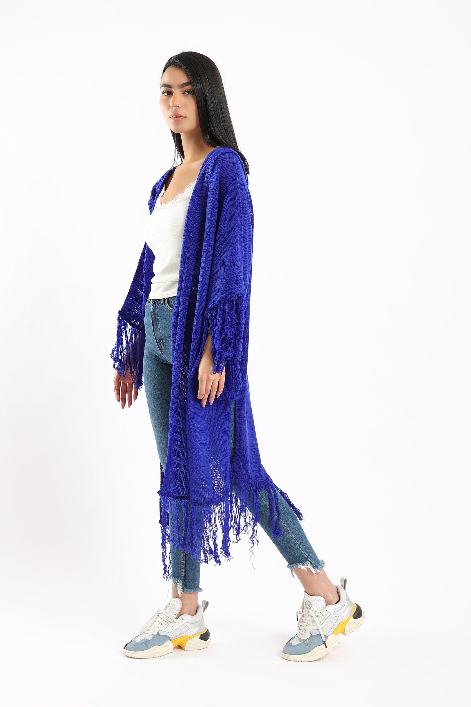 Kimono with Fringes Hems - Clue Wear