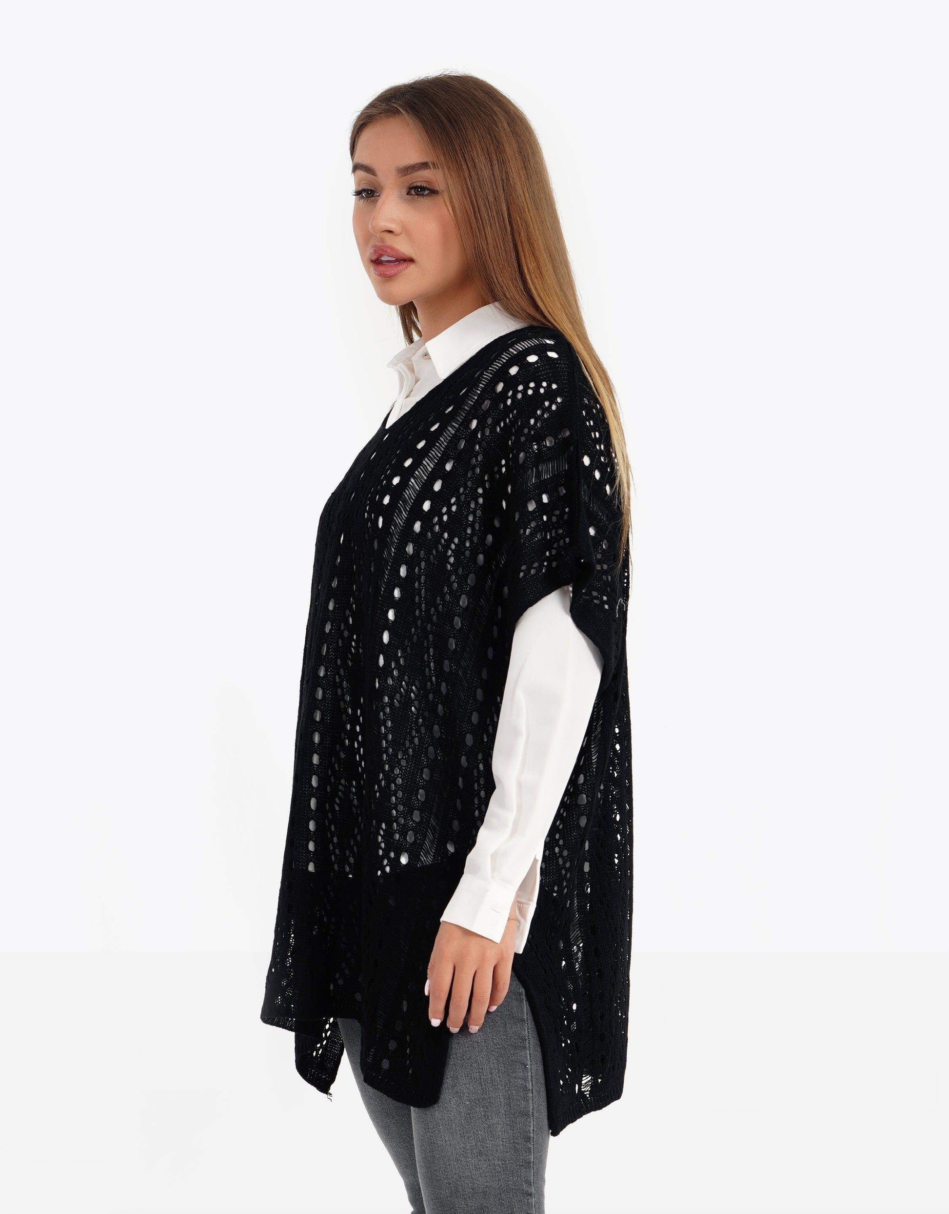 Knit Poncho - Carina - ÙƒØ§Ø±ÙŠÙ†Ø§