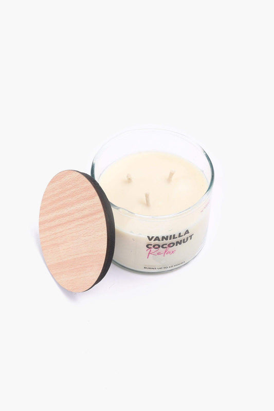 Lavender Vanilla Candle - 400ml - Carina - ÙƒØ§Ø±ÙŠÙ†Ø§